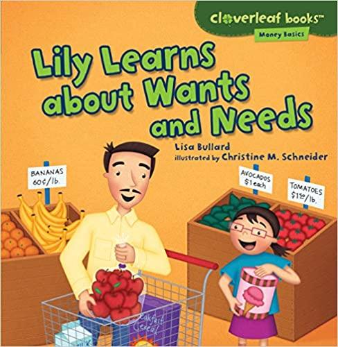 Lily Learns About Wants And Needs Book Cover